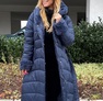 Glint kabát sötétkék – Innova Fashion – 3. kép